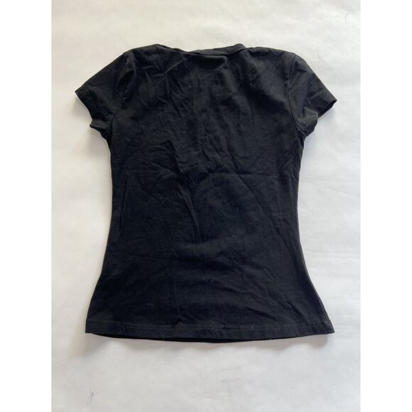 THATSSOFETCH Baby Tee in Black - Picture 2 of 3